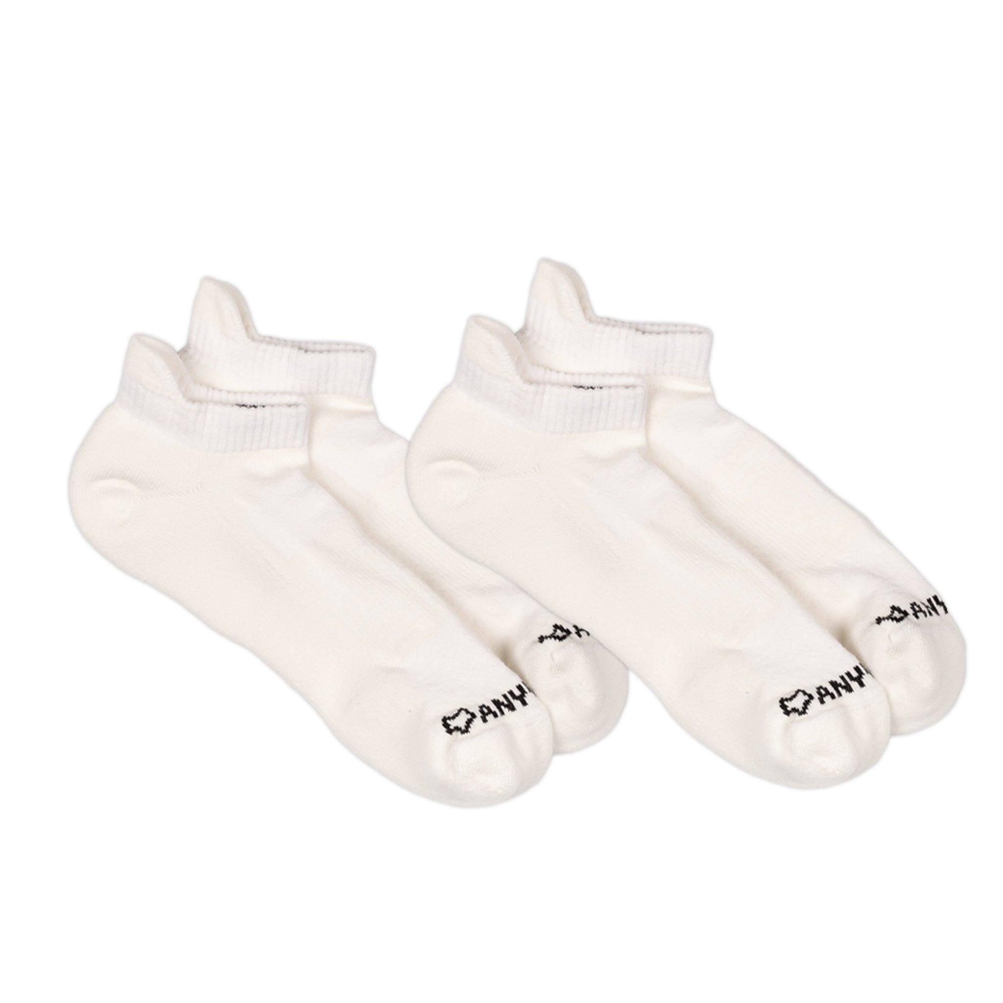 Anywear Essential Lightweight Ankle Sock - 2 Pack