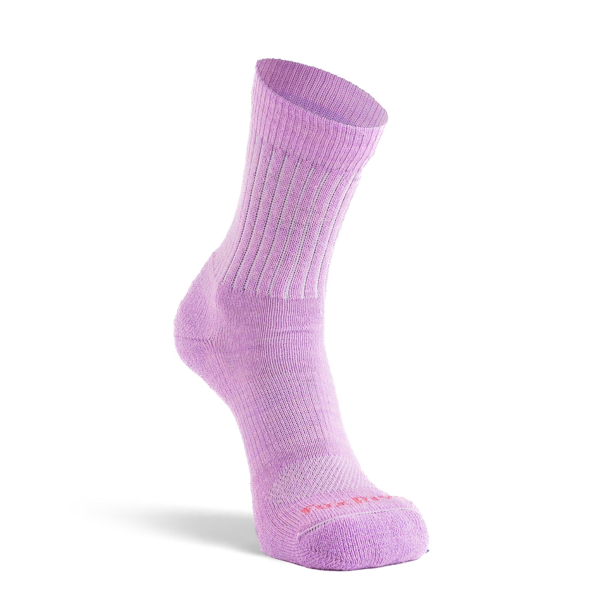Women's Hematite Lightweight Crew Hiking Sock Lilac Small - Fox River